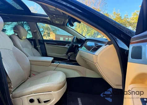 2016 Hyundai Genesis 3.8L из США, поврежденный, VIN KMHGN4JE3GU126885